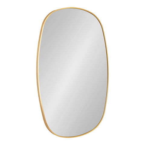 Zayda Metal Danish Oval Mirror