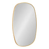 Zayda Metal Danish Oval Mirror