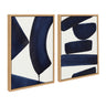 Sylvie Japandi 3 and Japandi 26 Framed Canvas Art Set by Rocket Jack