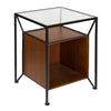 Garrod Record Storage End Table