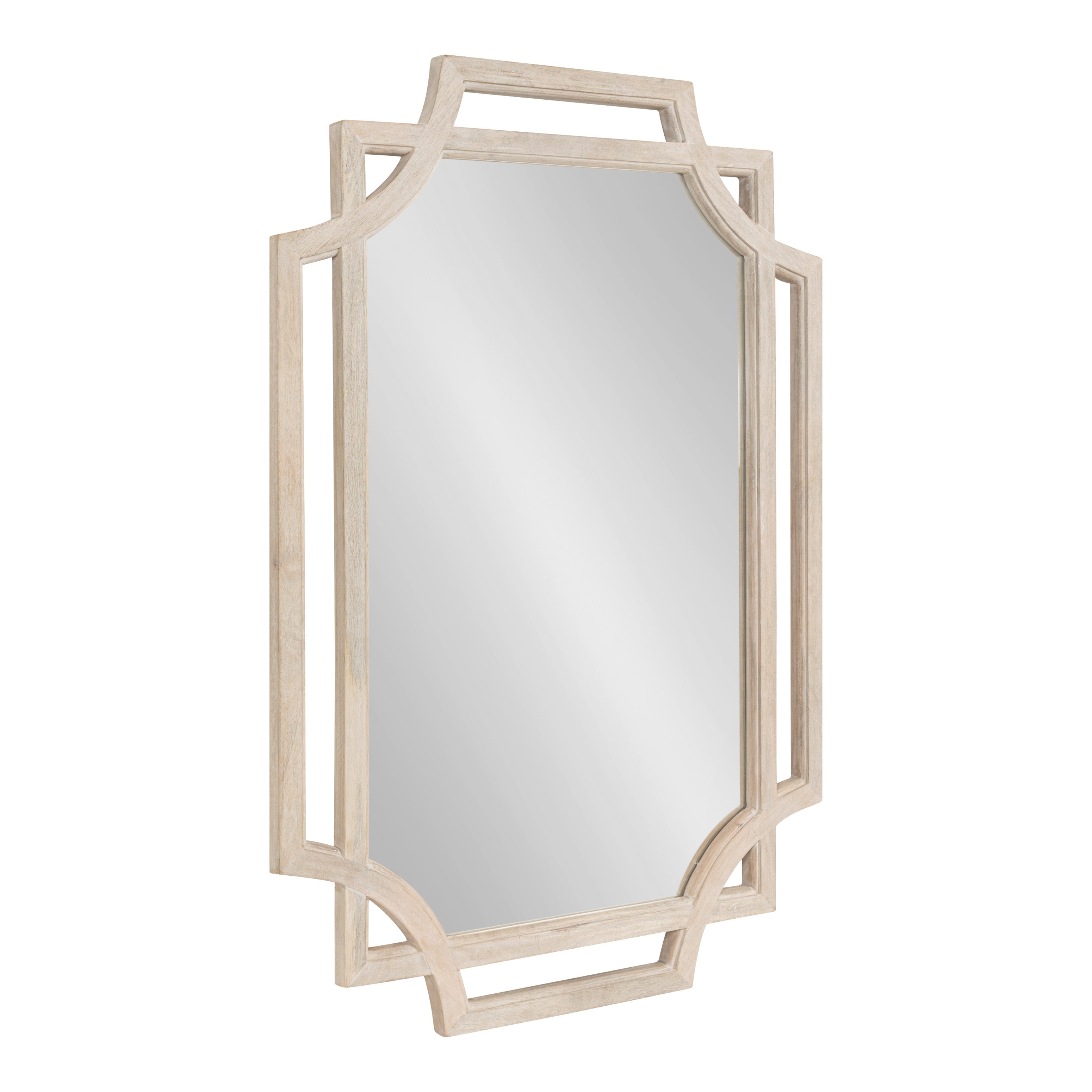 Minuette Wood Framed Wall Mirror