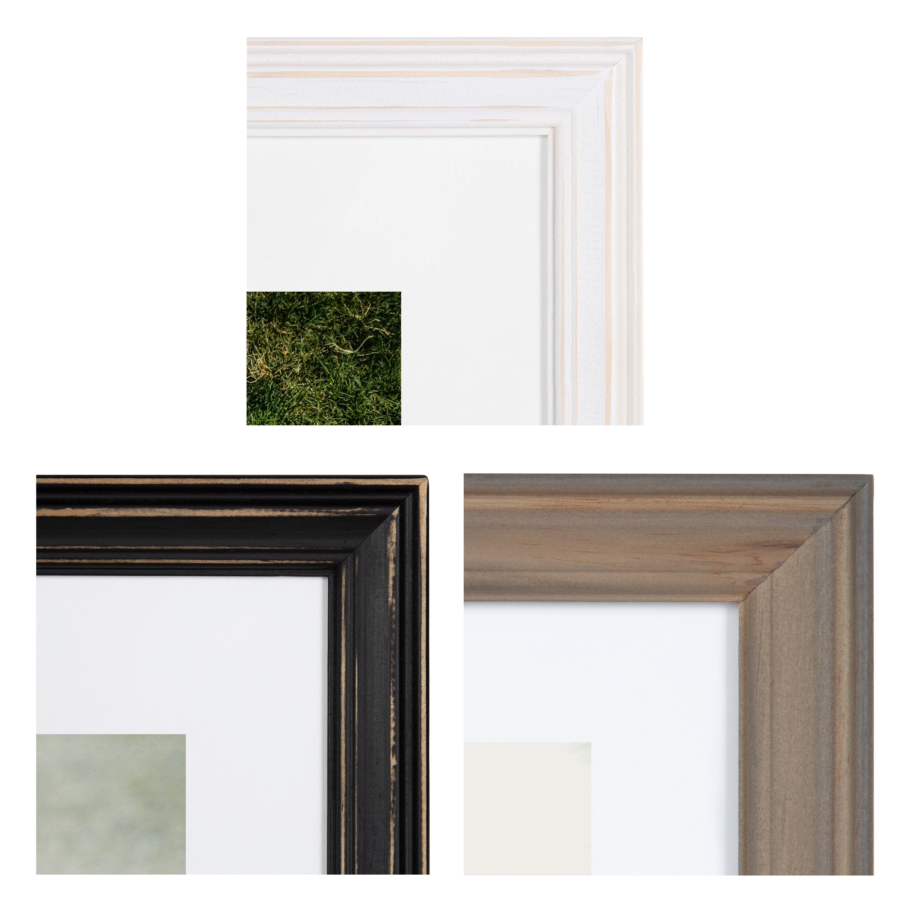 Duo Collage Frame - White, 4x6  Display 2 Photos in 1 Picture Frame