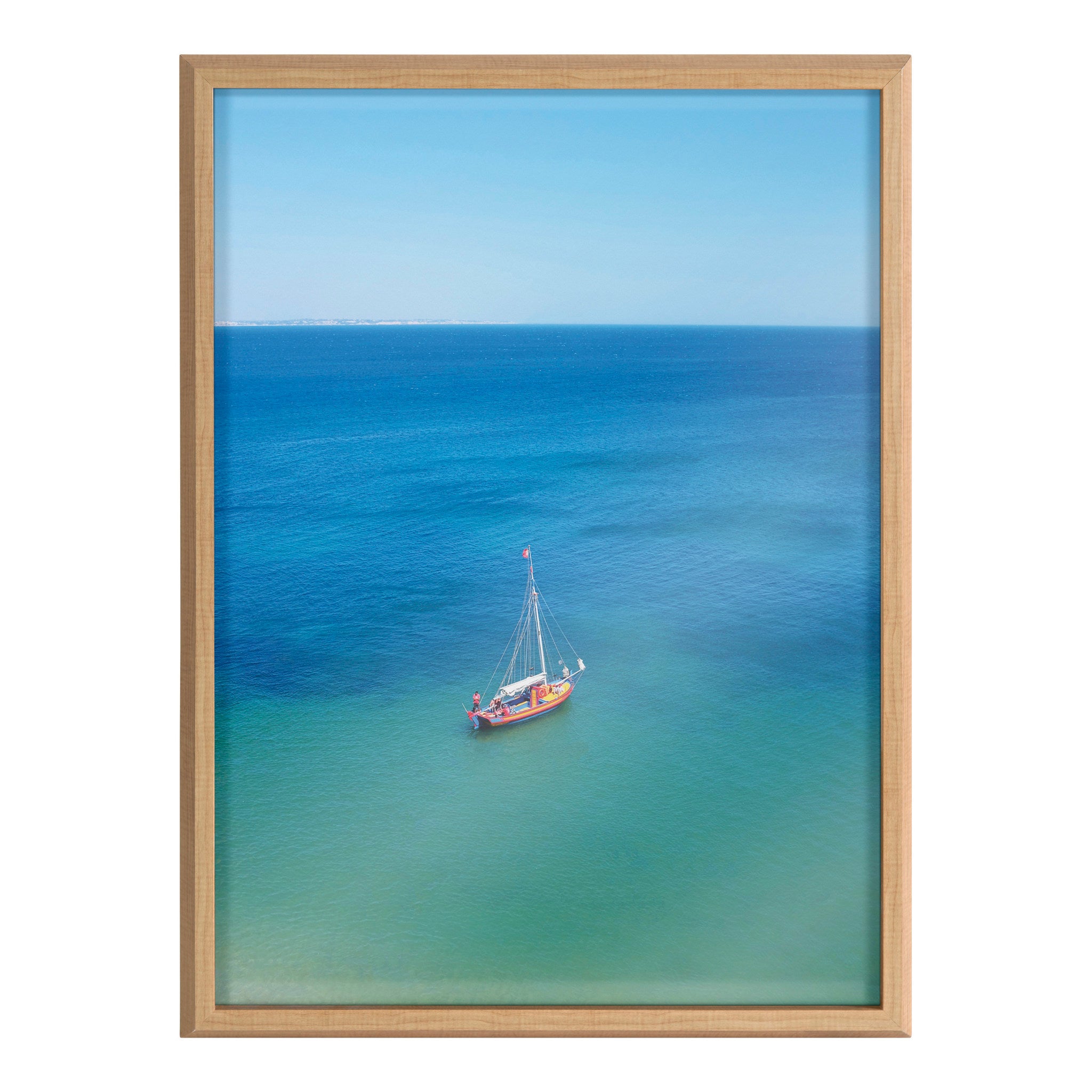 Blake A Lagos Sail Framed Printed Art by Rachel Bolgov