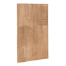 Furrow Wood Art Plaque