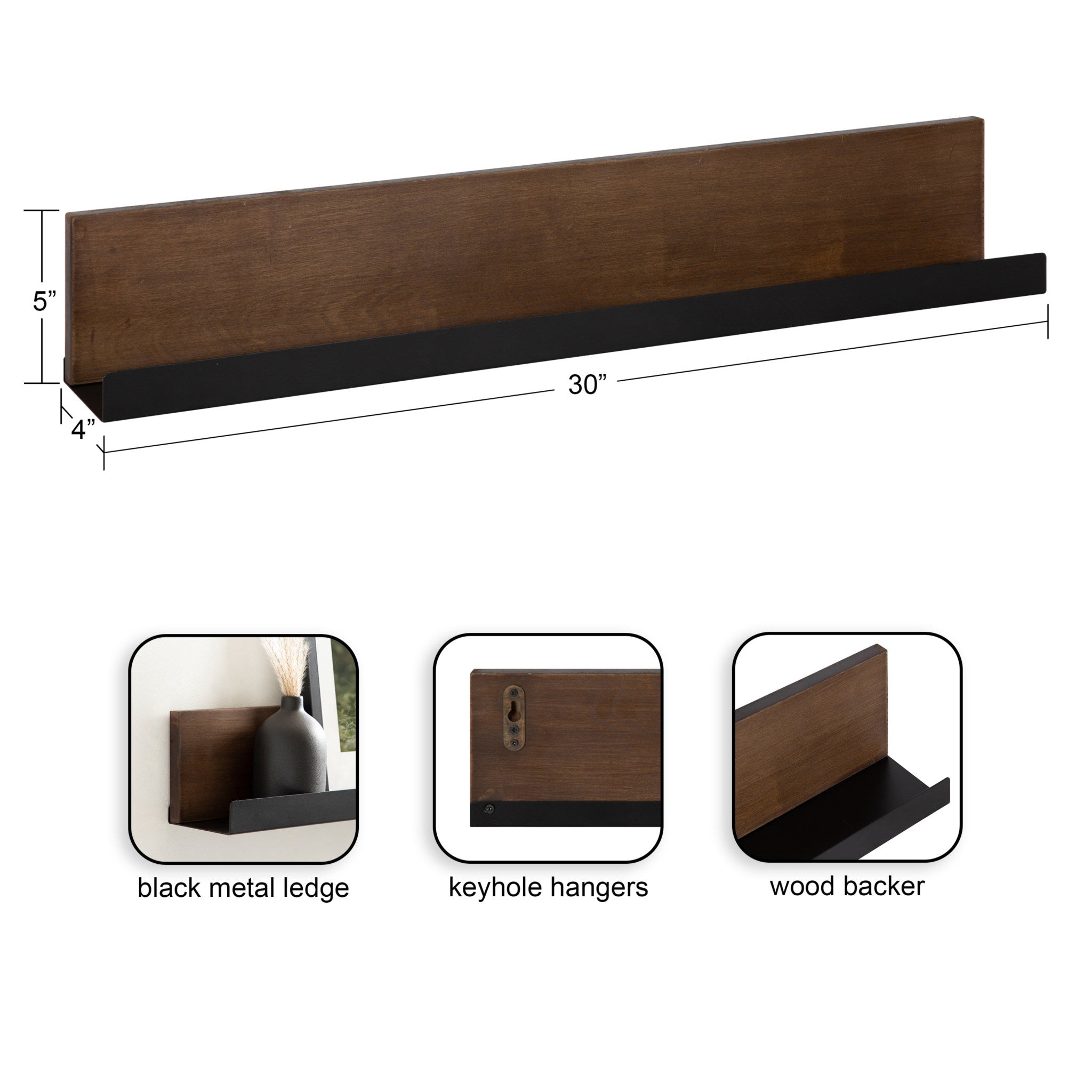 Ubbard Decorative Wall Shelf