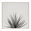 Sylvie Haze Agave Succulent Framed Canvas by The Creative Bunch Studio