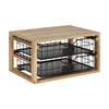 Tanner Wood and Metal Desktop Drawers
