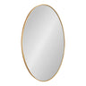 Zayda Metal Oval Mirror
