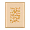 Sylvie Dream Framed Canvas by Alicia Schultz