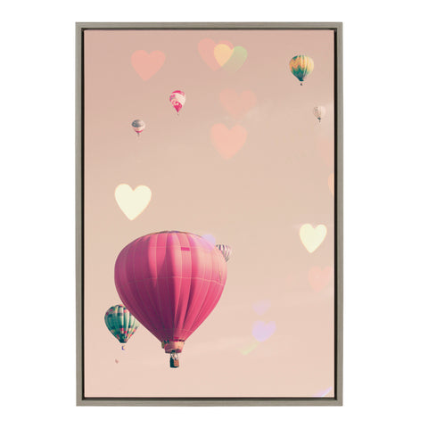 Sylvie A Little Patience Framed Canvas by Caroline Mint