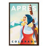 Sylvie Apres Colorado Framed Canvas by The Whiskey Ginger