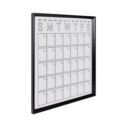 Calter Dry Erase Acrylic Calendar
