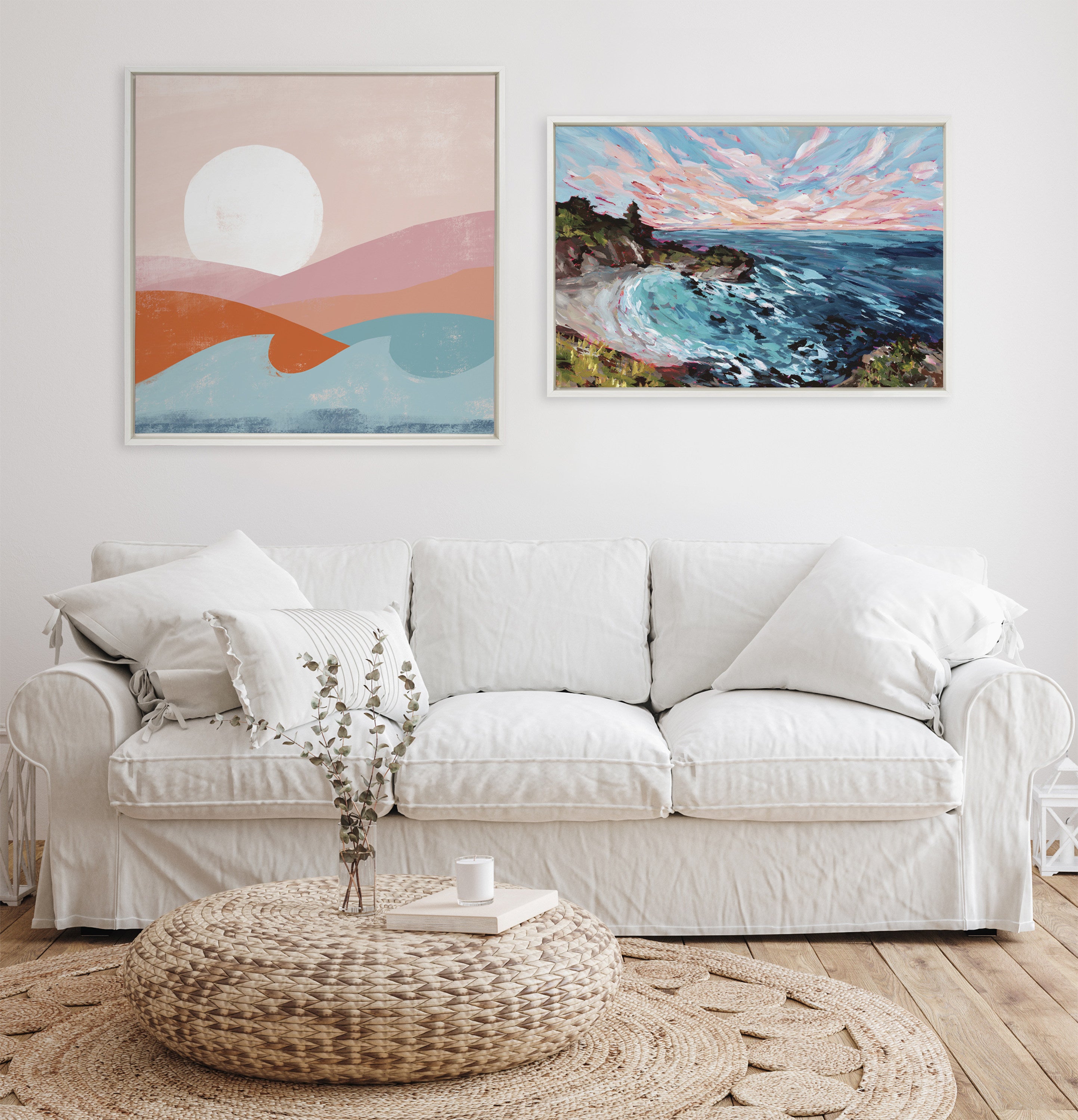 Sylvie Endless Summer Framed Canvas by Kate Aurelia Holloway