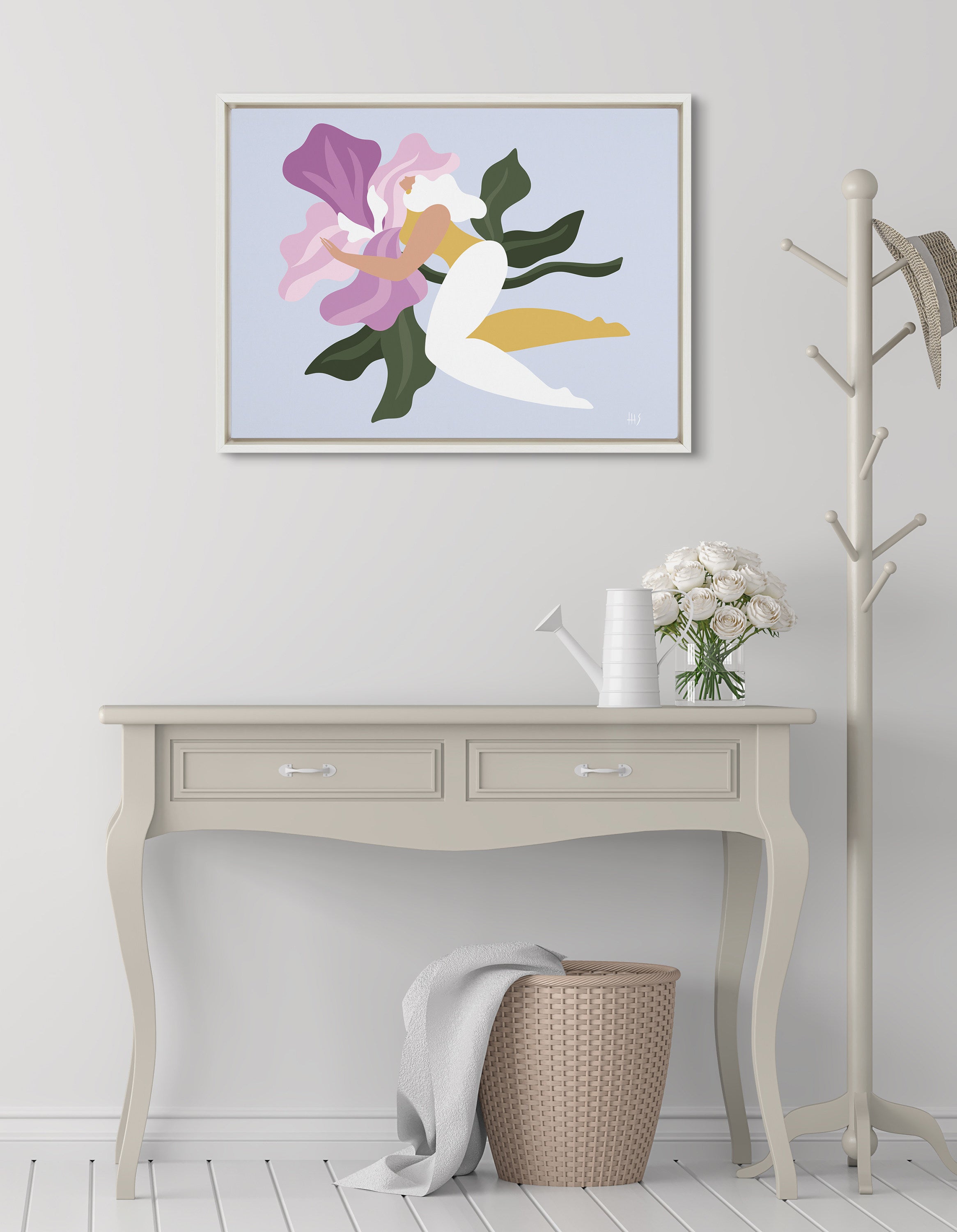 Sylvie How to Soar Framed Canvas by Maggie Stephenson