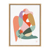 Sylvie My Body Framed Canvas by Maggie Stephenson