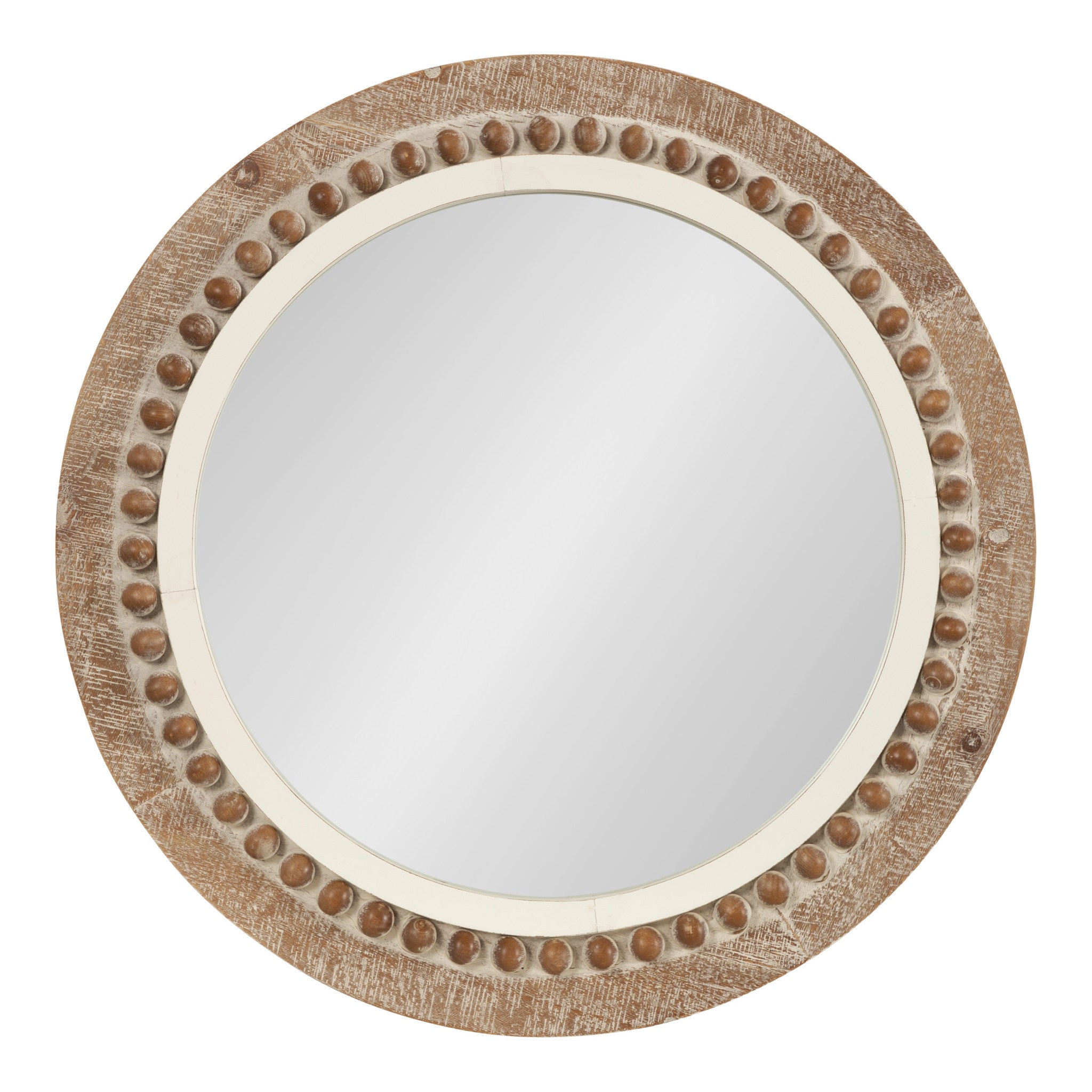 Maddigan Wood Framed Wall Mirror