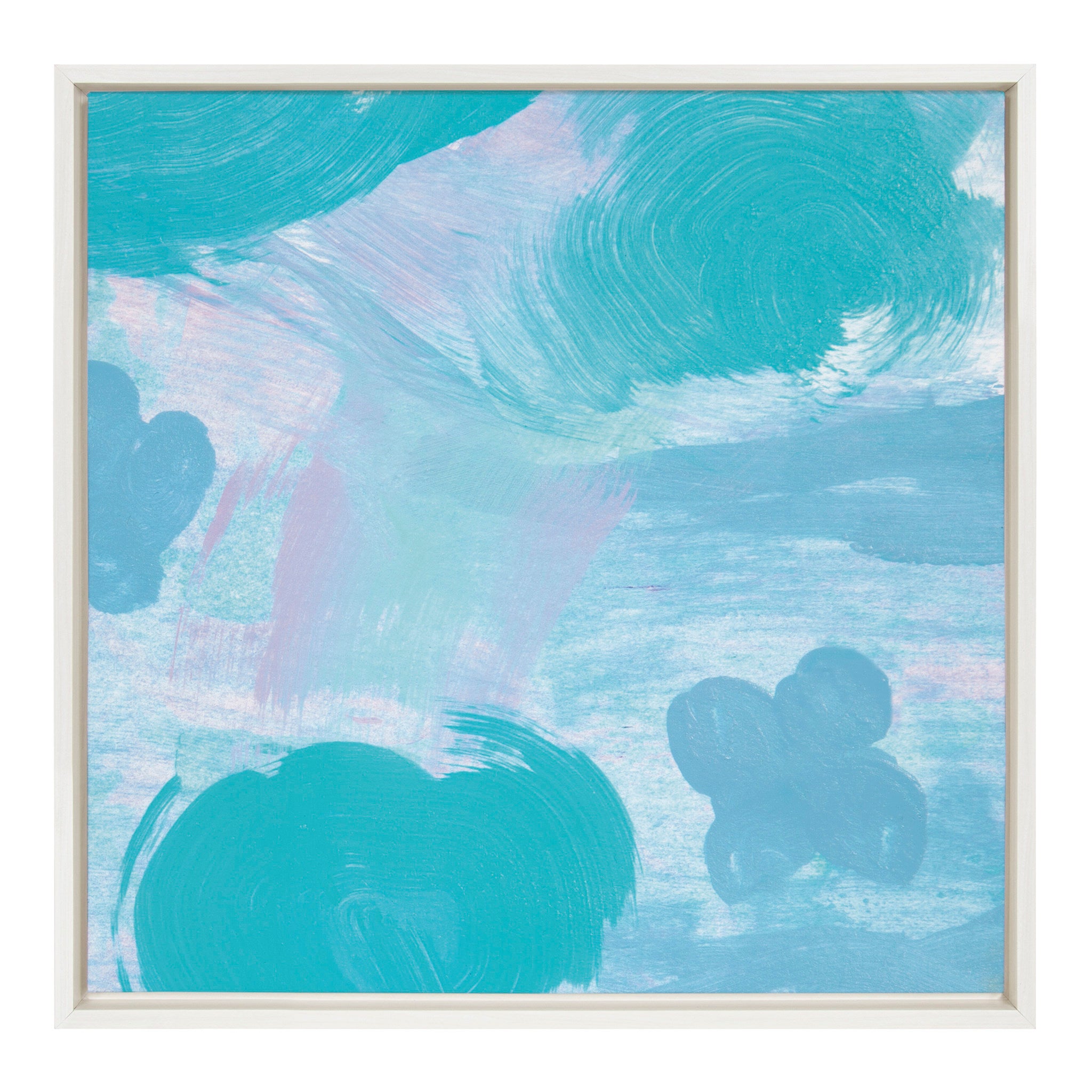 Sylvie Cloud 9 Framed Canvas by Mentoring Positives