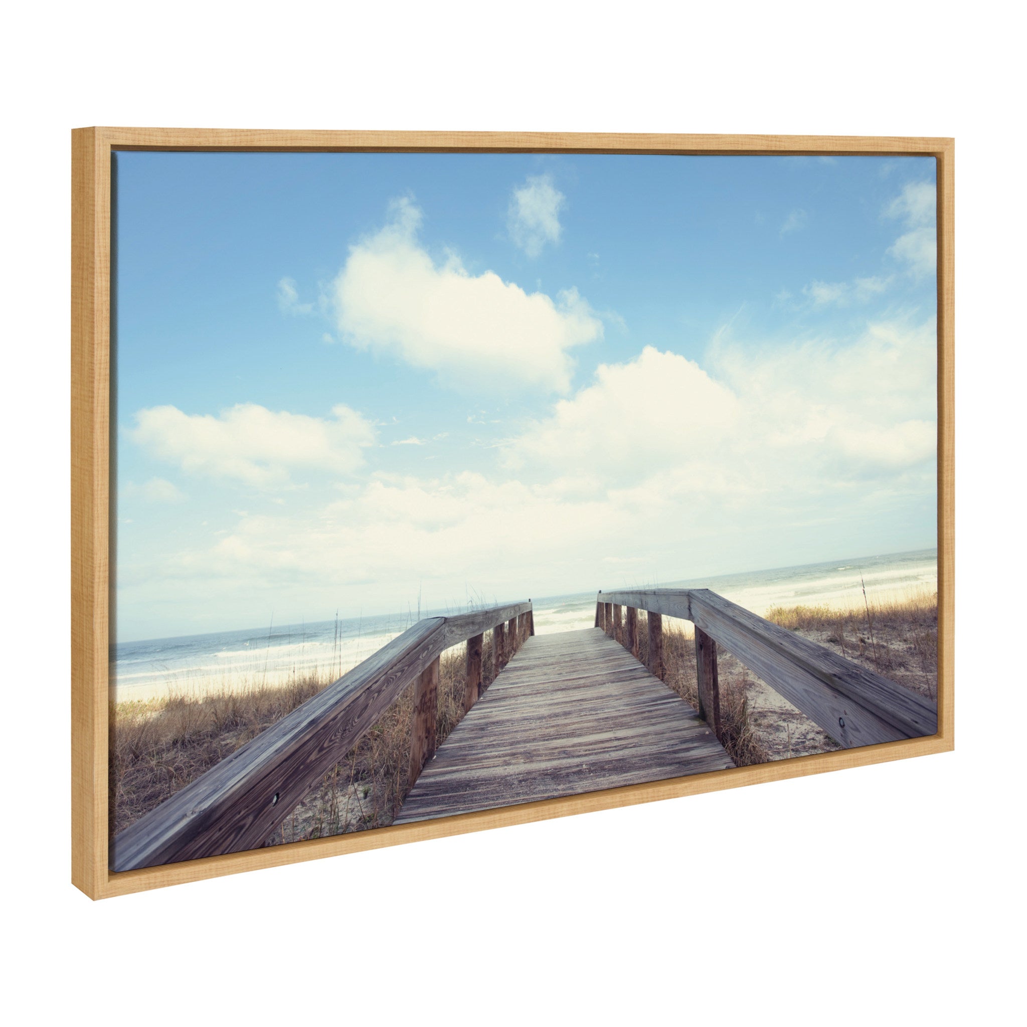 Framed Canvas, Coastal, Natural