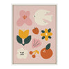 Sylvie MVN Bird Fruits Framed Canvas by Myriam Van Neste
