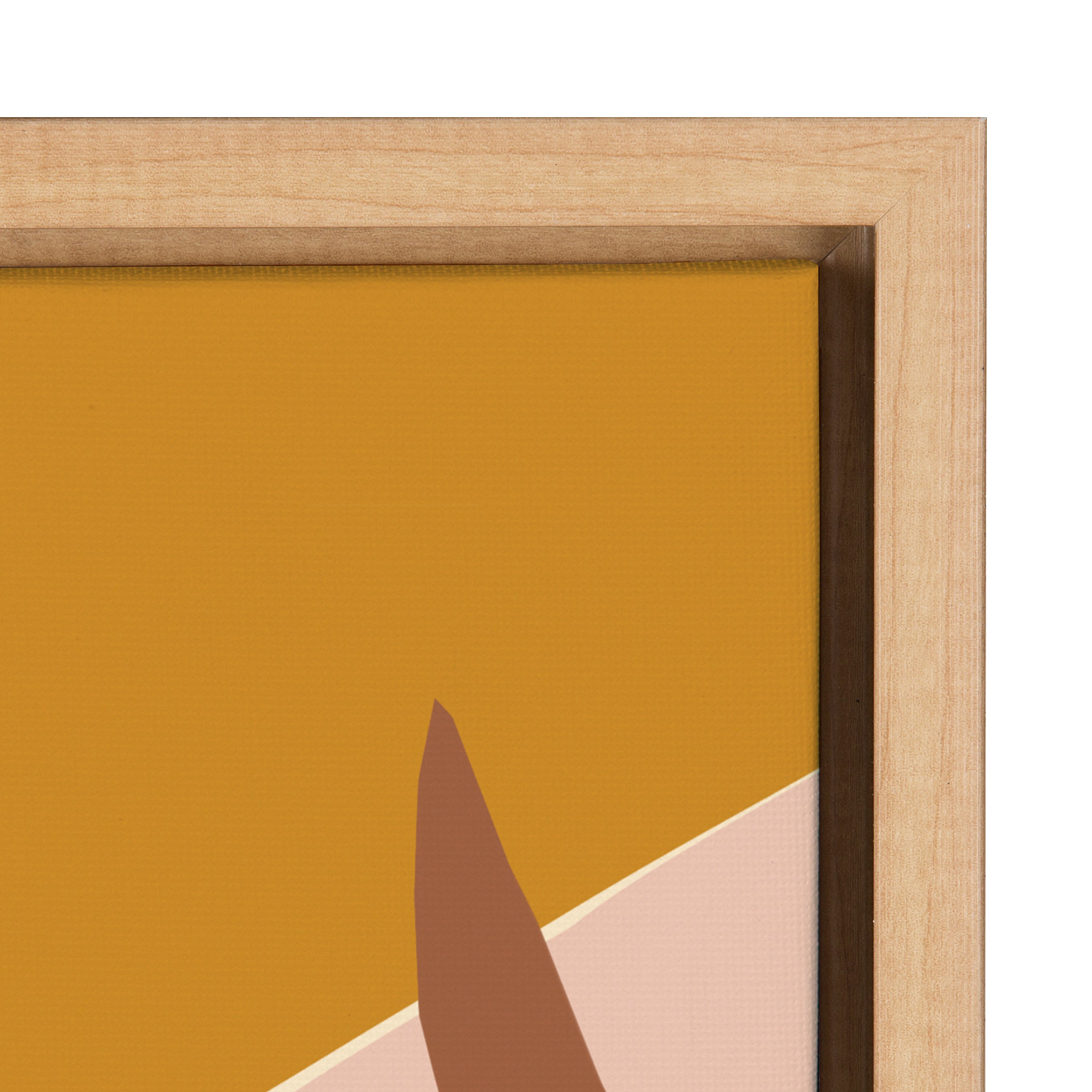 Sylvie Sunrise Dove Framed Canvas by Kate Aurelia Holloway
