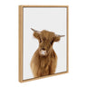 Sylvie Animal Studio Highland Framed Canvas by Amy Peterson Art Studio