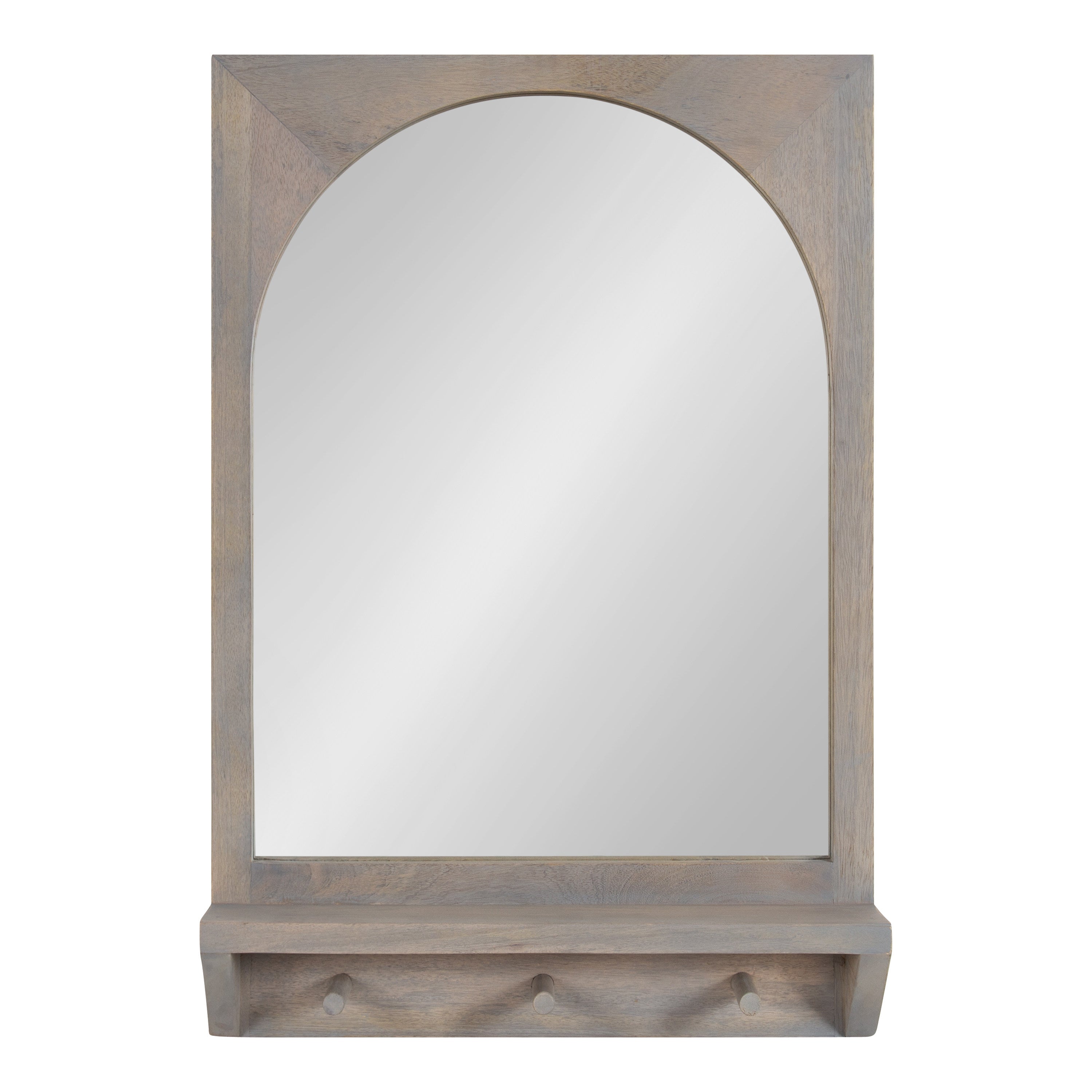 Andover Arch Mirror with Hooks