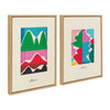 Sylvie Beyond Our Wildest Dreams and Remember When People Kissed Framed Canvas Art Set by Amber Vittoria