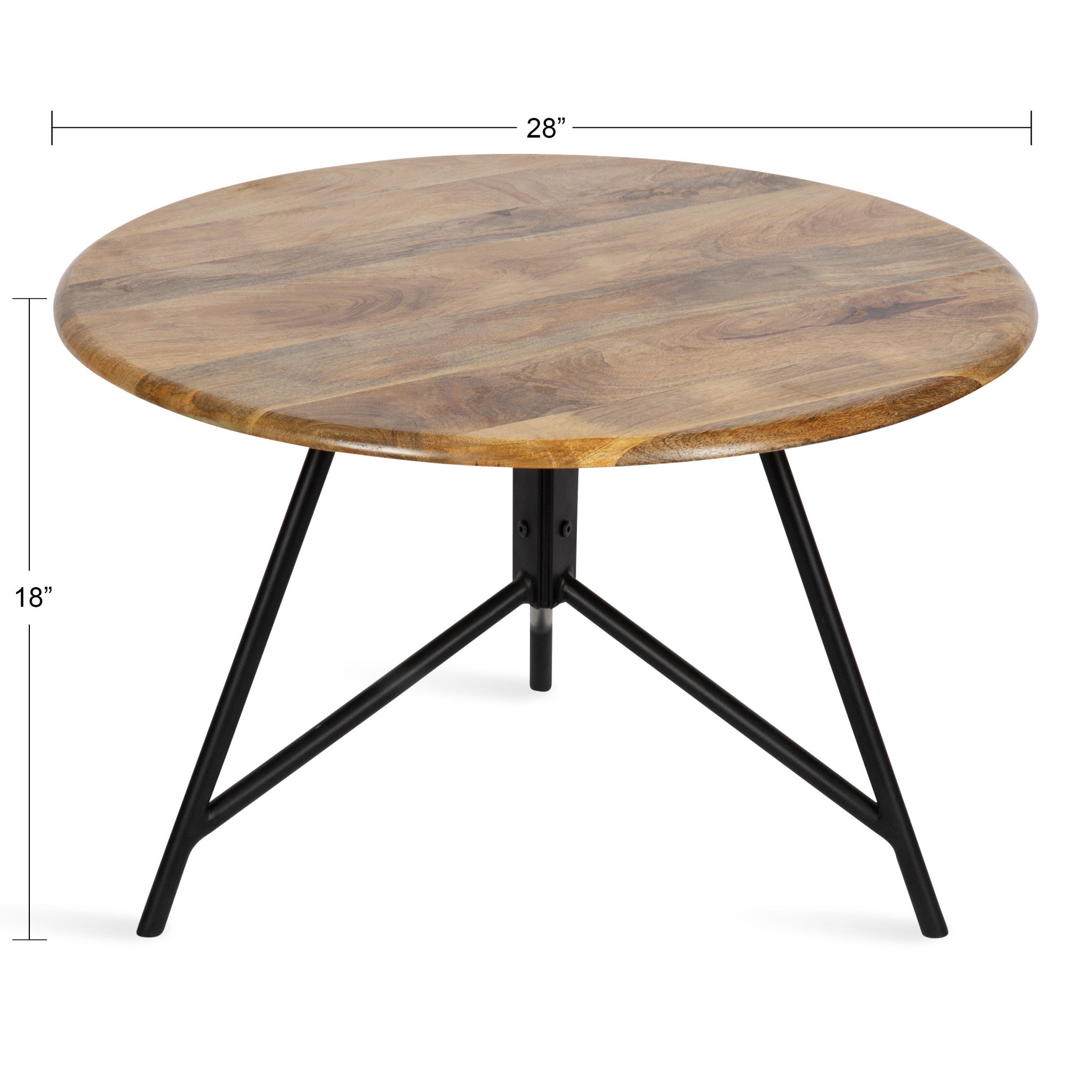 Pallson Round Wood Coffee Table