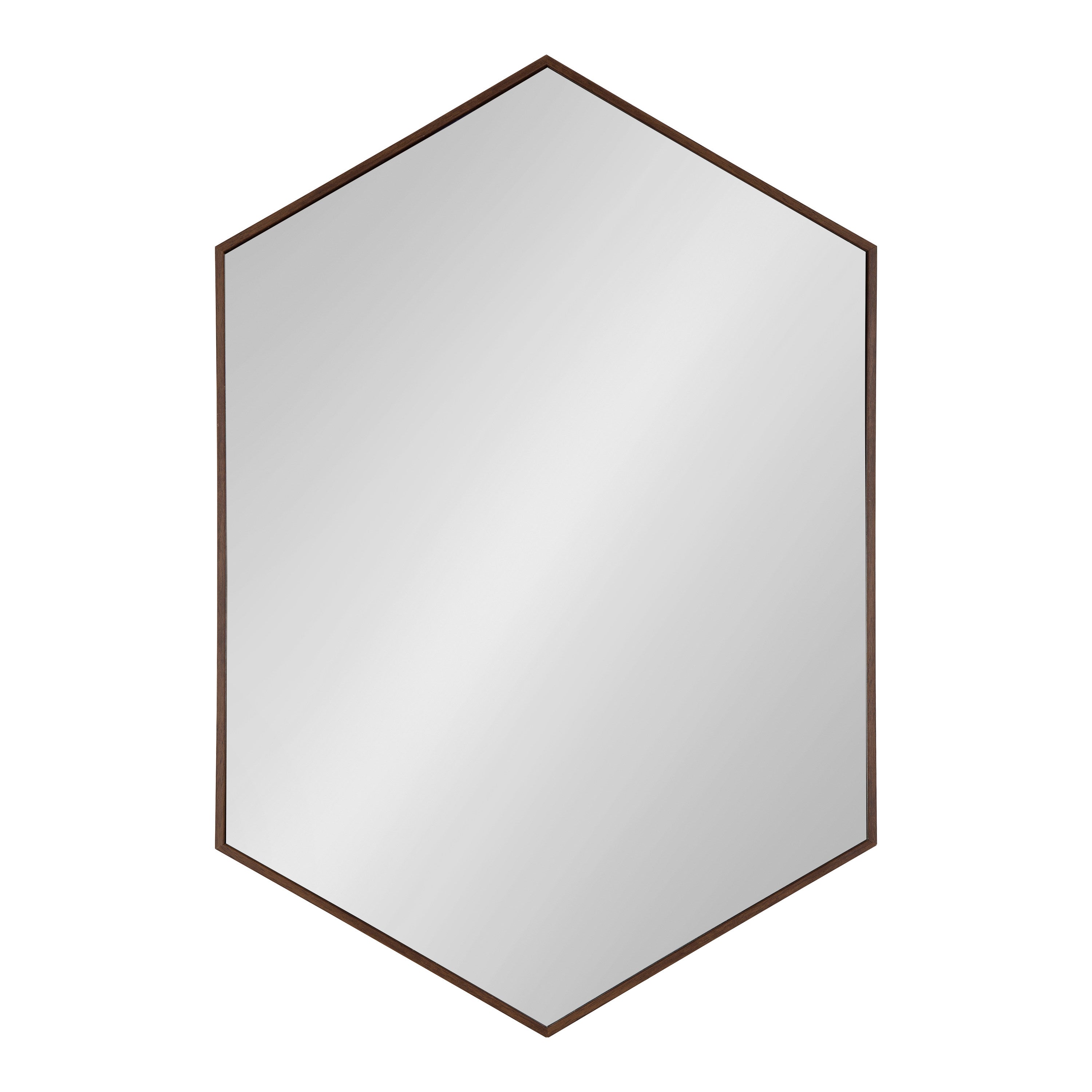 Rhodes Framed Hexagon Wall Mirror