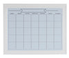 Bosc Framed Magnetic Dry Erase Monthly Calendar