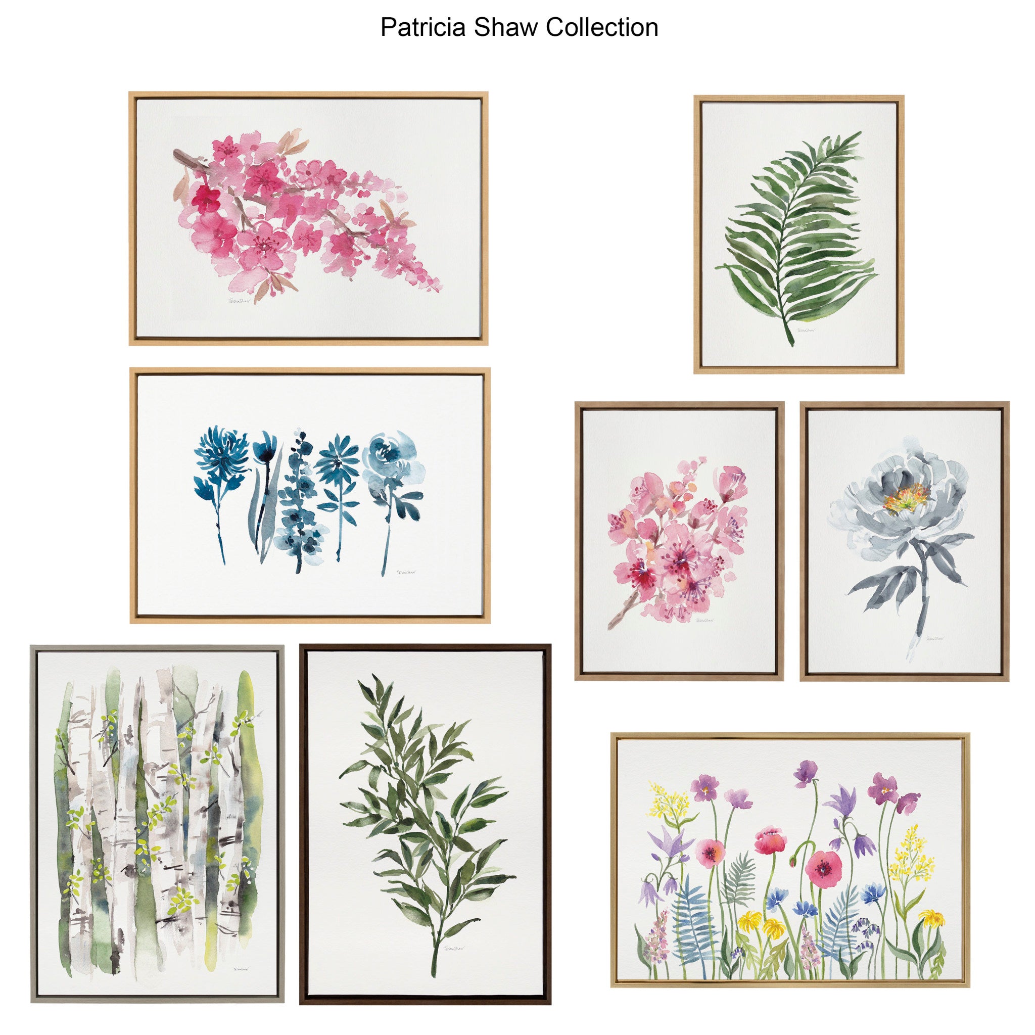 Sylvie Positano Inspired Framed Canvas Set by Patricia Shaw