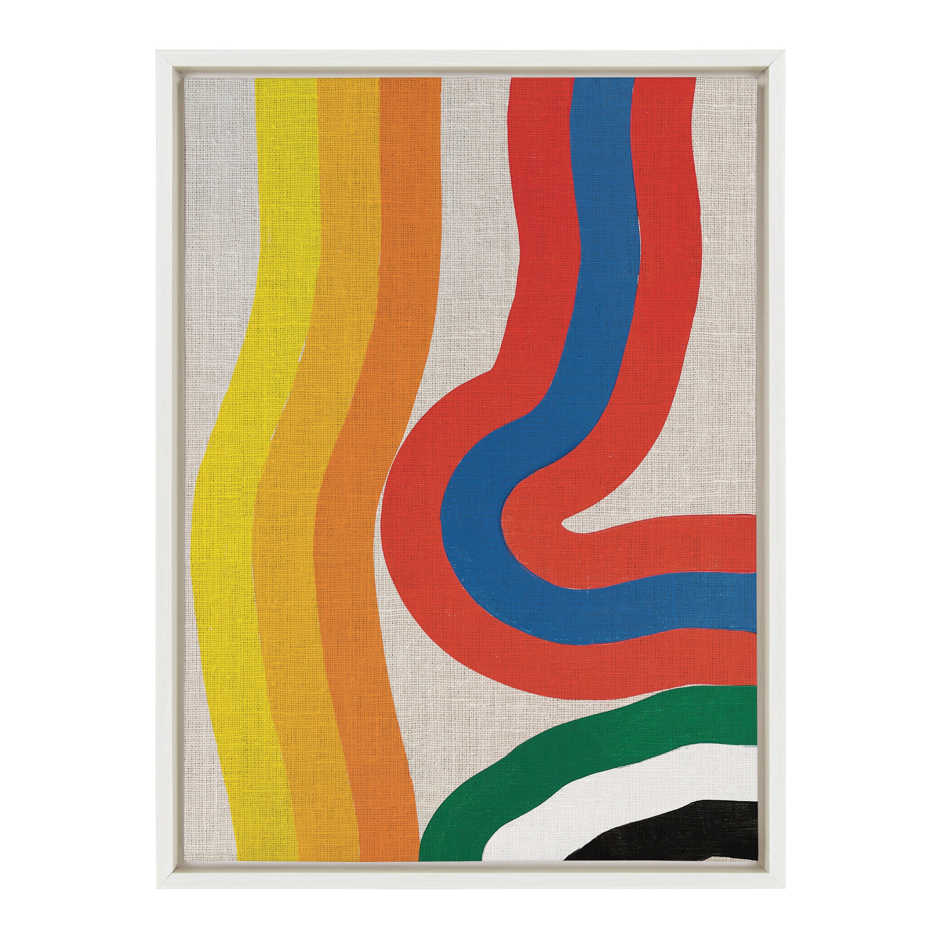 Sylvie It Depends on What You See Framed Canvas by Amber Vittoria