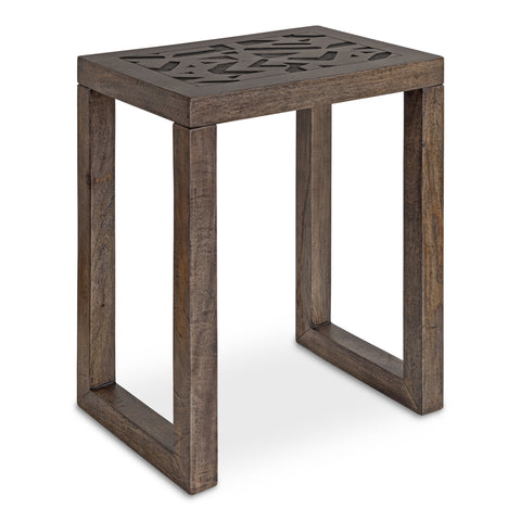 Elyria Wood Side Table