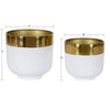 Miley Freestanding Planter Set