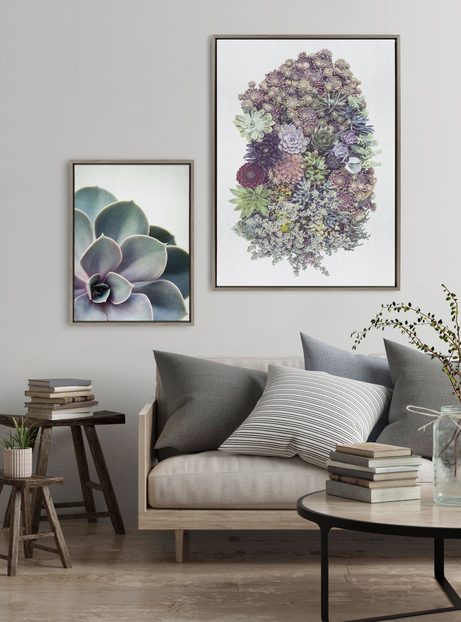 Sylvie Colony 2 Framed Canvas by F2Images