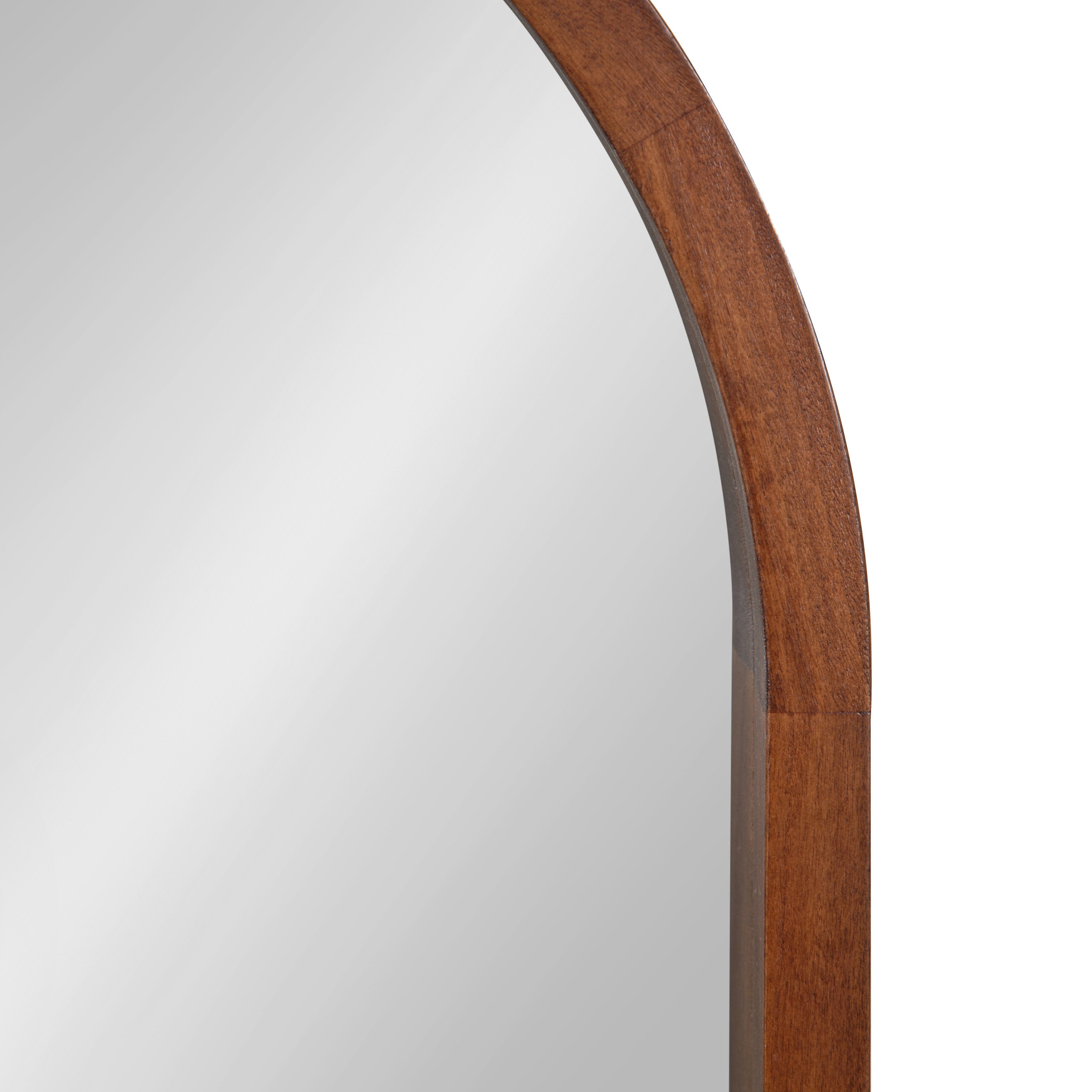Hutton Wood Framed Arch Mirror