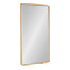 McLean Wood Radius Rectangle Wall Mirror