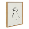 Sylvie 1056 Retriever Framed Canvas by Teju Reval of SnazzyHues