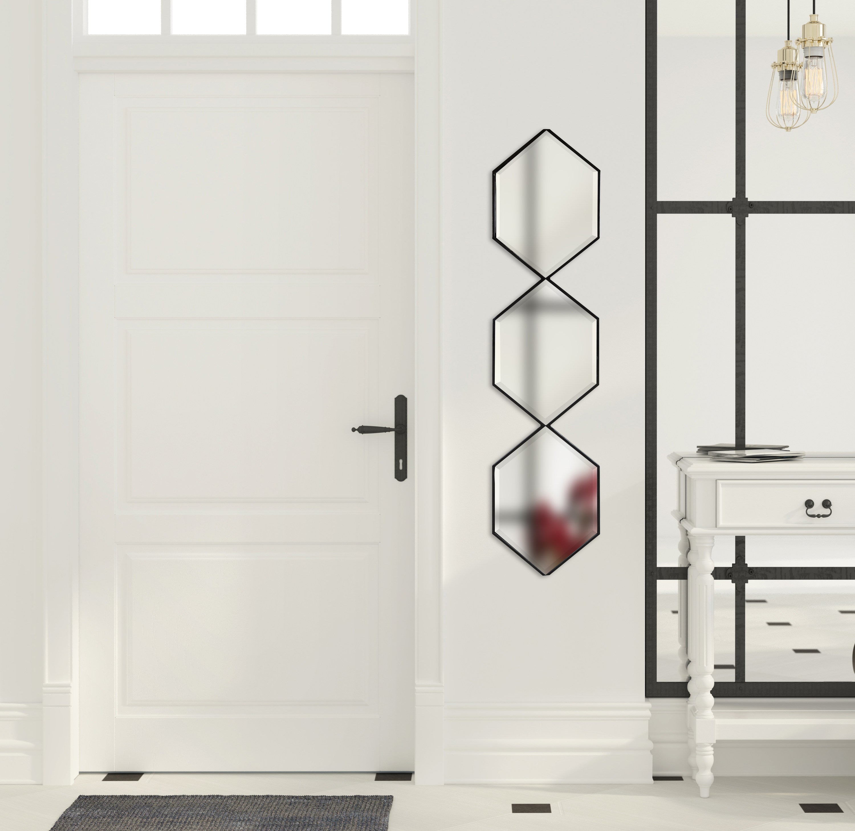 Roycen Metal Accent Wall Mirror