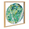 Blake Greenery Framed Printed Acrylic by Ingrid Sanchez of CreativeIngrid