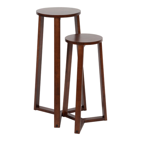 Rioux Round Wood Nesting Tables