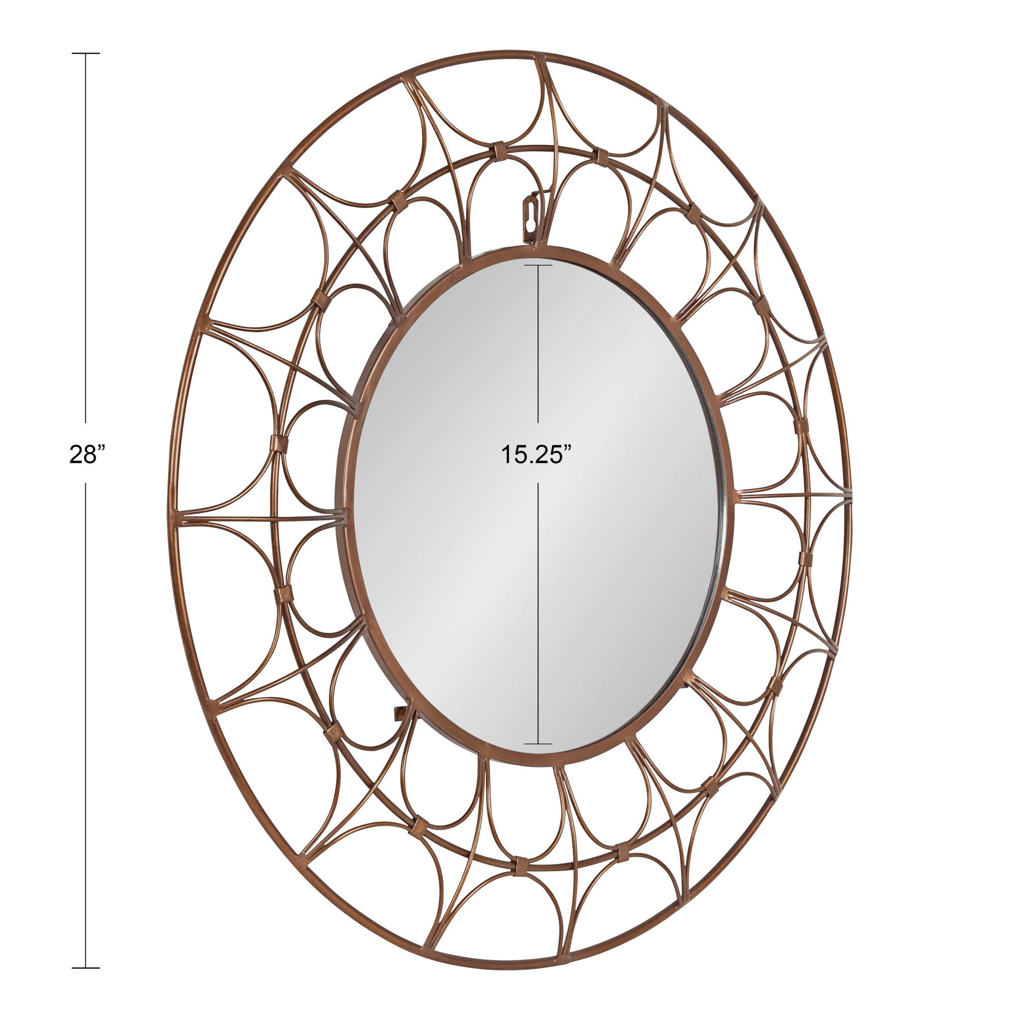 Avoca Decorative Round Mirror