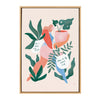 Sylvie Come To The Green Side Framed Canvas by Maggie Stephenson