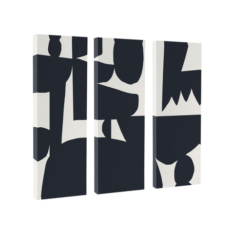 Quiet Jungle Canvas Wall Art Set by Kelly Knaga