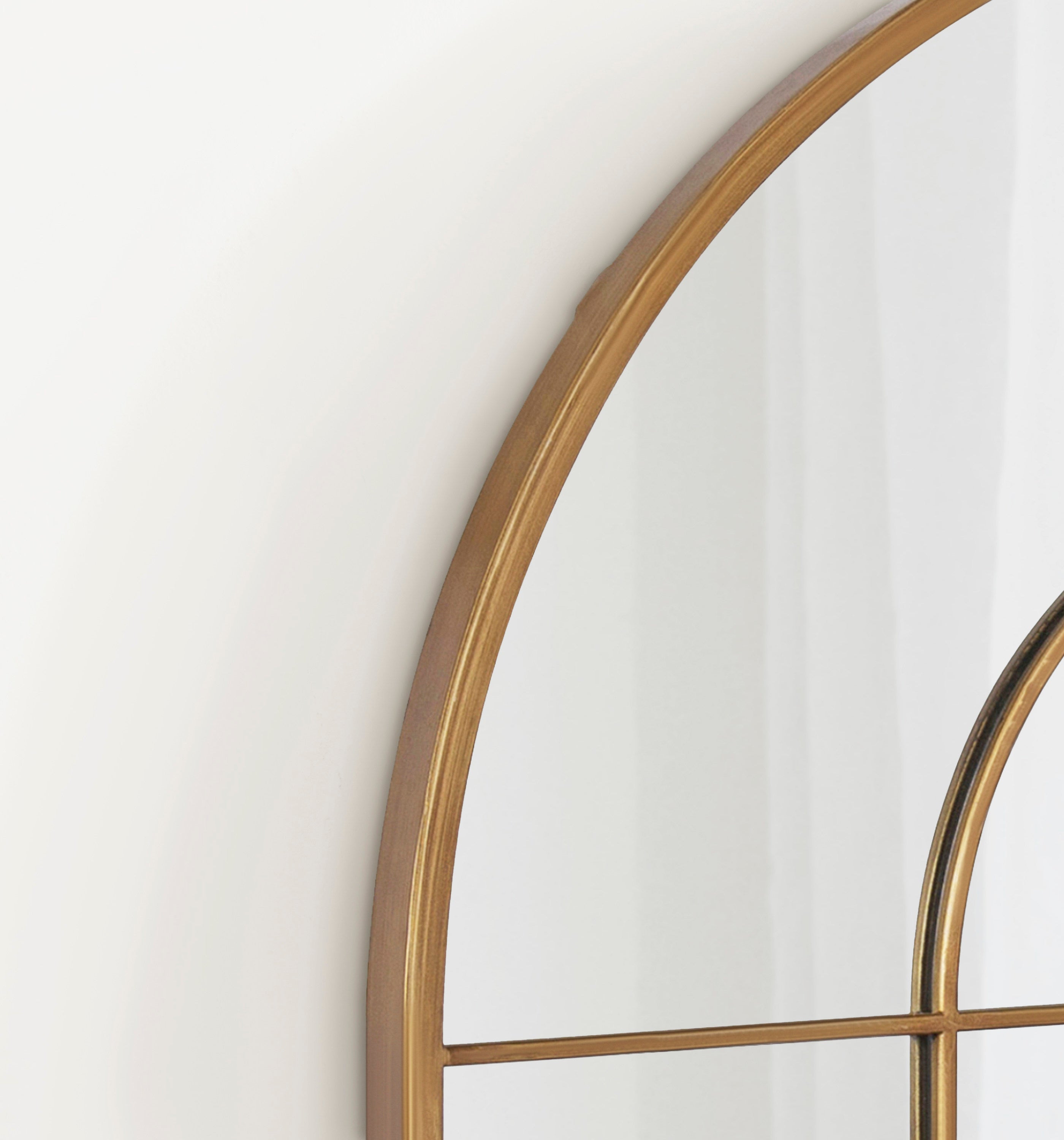 Solei Framed Arch Wall Mirror