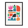Sylvie Spring Framed Canvas by Kelly Knaga