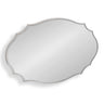 Leanna Scalloped Oval Wall Mirror