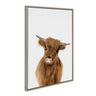Sylvie Animal Studio Highland Framed Canvas by Amy Peterson Art Studio