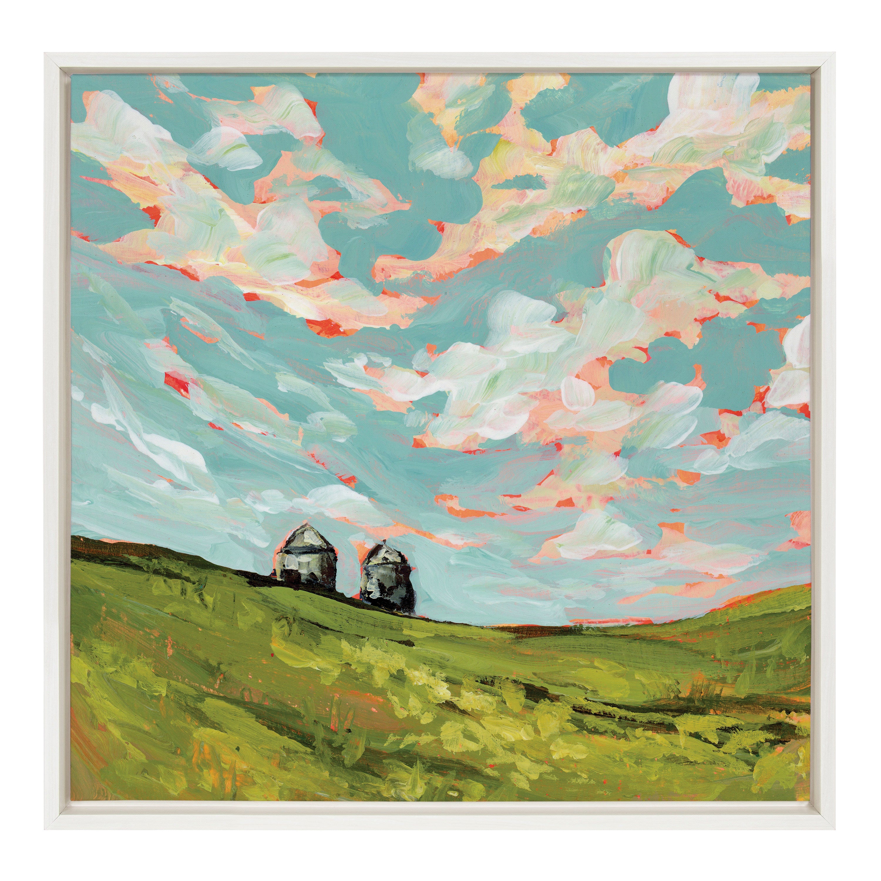 Sylvie North Dakota Framed Canvas by Emily Kenney