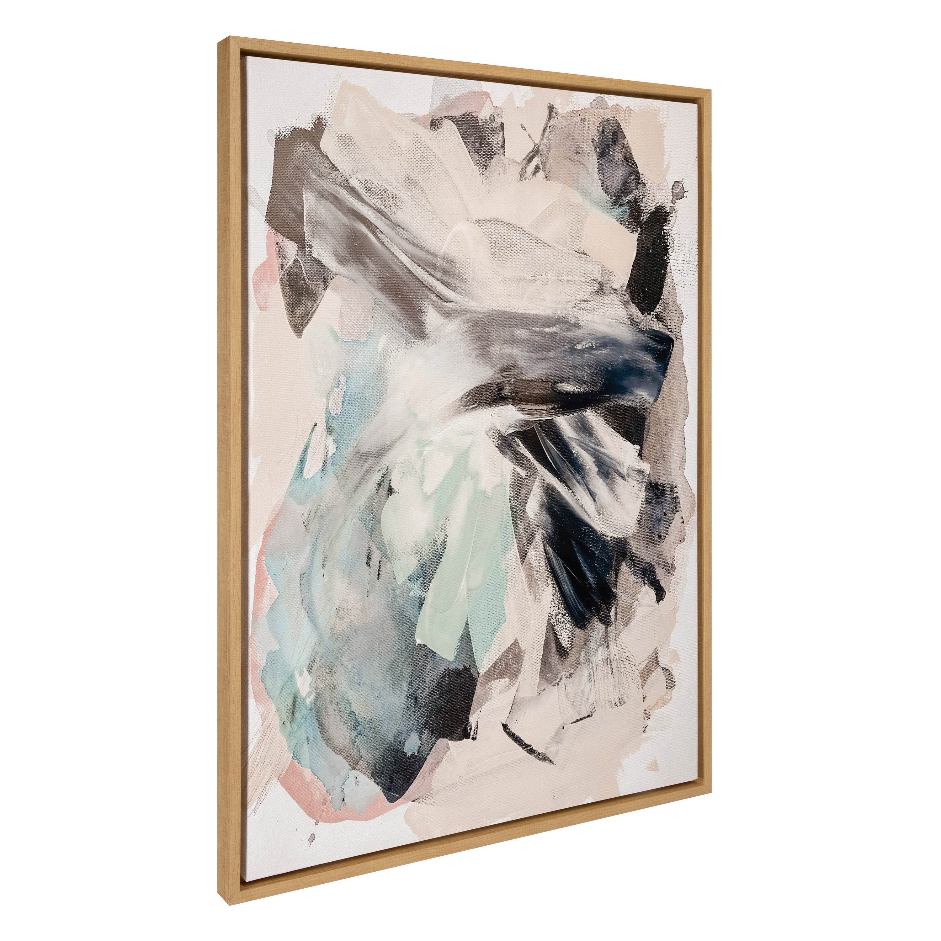 Sylvie Painted Flow II Framed Canvas by Amy Lighthall